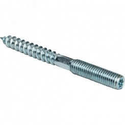 Шпилька М10х80 сантехническая оцинкованная 2 шт Шпилька М10х80 сантехническая оцинкованная 2 шт