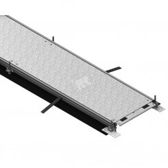 Открытый напольный короб под заливку, ширина - 350 мм, длина - 2400 мм, кратность - 2,4м, SZ - Оцинкованная сталь (методом Sendzimir) Открытый напольный короб под заливку, ширина - 350 мм, длина - 2400 мм, кратность - 2,4м, SZ - Оцинкованная сталь (методом Sendzimir)