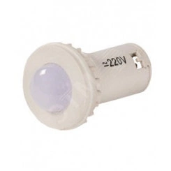 СКЛ-11-Б-2-220, белая, 220В AC/DC, d=27, сила света 20 мКд (ЭТ) СКЛ-11-Б-2-220, белая, 220В AC/DC, d=27, сила света 20 мКд (ЭТ)