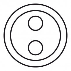 Celiane Лицевая панель розетки Banana 067312 белая