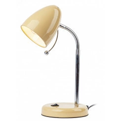 Светильник настольный  N-116-Е27-40W-BG бежевый (16/96) ЭРА