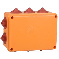 Коробка распаячная огнестойкая ПС 150х110х70мм 2P 6мм2 IP55 10 вводов IEK