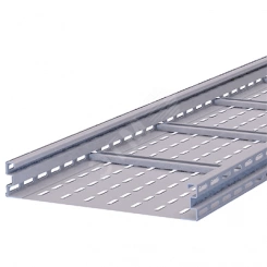 Лоток лестничный с перфорированным дном LHT 700х100 L=3м S=1.5мм горячеоцинкованный Лоток лестничный с перфорированным дном LHT 700х100 L=3м S=1.5мм горячеоцинкованный