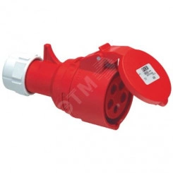 Розетка кабельная IP44 32A 3P+E 400V Розетка кабельная IP44 32A 3P+E 400V