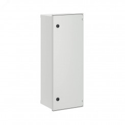 Цельный навесной шкаф из фибергласа без МП со сплошной дверью 800х300х230 (ВхШхГ) мм