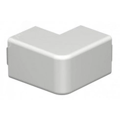 Крышка внешнего угла кабельного канала WDK 30x30 мм (ПВХ, светло-серый) Крышка внешнего угла кабельного канала WDK 30x30 мм (ПВХ, светло-серый)