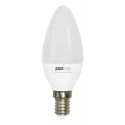 Лампа светодиодная LED 11Вт 230Вт E14 теплый матовый свеча Jazzway