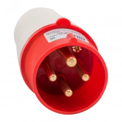 Вилка 014-16А-6h-380AC-3P+PE-IP44 Вилка 014-16А-6h-380AC-3P+PE-IP44