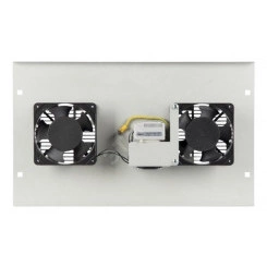 Модуль вентиляторный  для напольного шкафа R-xxxRR, 2 вентилятора, термостат