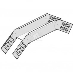 Соединитель двухшарнирный, высота - 85 мм, ширина - 100 мм, кратность - 1шт, ZM - Оцинкованная сталь (цинк-магниевое покрытие MAGNELIS) Соединитель двухшарнирный, высота - 85 мм, ширина - 100 мм, кратность - 1шт, ZM - Оцинкованная сталь (цинк-магниевое покрытие MAGNELIS)