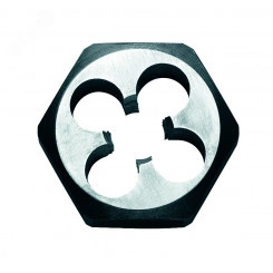 Плашка шестигранная резьбонарезная No 4150 HSS, DIN 382, G(BSP) 3/8'' x 19