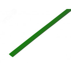 Термоусаживаемая трубка 5,0 2,5 мм, зеленая, упаковка 50 шт. по 1 м