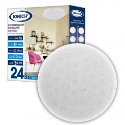 Светильник светодиодный декоративный ДБО 24Вт 1680Лм 230В 4000К IP20 IONICH