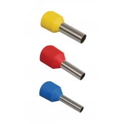 Наконечник-гильза Е1008 1мм2 с изолированным фланц ЭРА Наконечник-гильза Е1008 1мм2 с изолированным фланц ЭРА