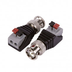 Разъем штекер BNC с быстрозажимной колодкой (блистер) Разъем штекер BNC с быстрозажимной колодкой (блистер)