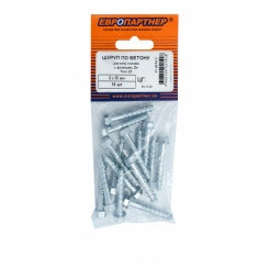 Шуруп по бетону HEX 6x35, TX25 оцинкованный (16 шт.) Шуруп по бетону HEX 6x35, TX25 оцинкованный (16 шт.)