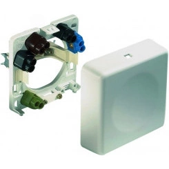 Розетка для подключения электроприборов  , термопласт, для скрытой и открытой проводки 5х6 мм?