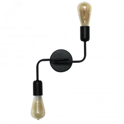 Светильник Фрейм 221 черн. НСБ 01-2х60-111 Е27 ИУ