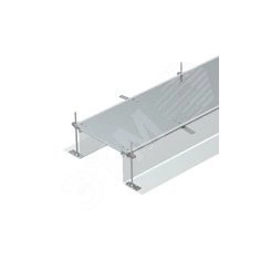 Секция кабельного канала OKA-G глухая, с фиксаторами 2400x300x240 мм (сталь) Секция кабельного канала OKA-G глухая, с фиксаторами 2400x300x240 мм (сталь)