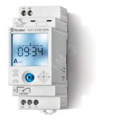 Реле времени цифровое недельное ASTRO монтаж на рейку 35мм 1СO 16A 110-230B AC/DC NFC 35мм IP20 Реле времени цифровое недельное ASTRO монтаж на рейку 35мм 1СO 16A 110-230B AC/DC NFC 35мм IP20