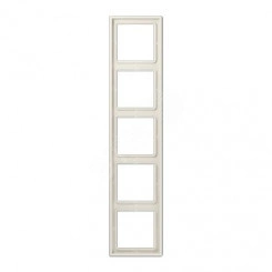 Рамка 5-я для горизонтальной/вертикальной установки Серия- LS990 Материал- дуропласт Цвет- слоновая кость Рамка 5-я для горизонтальной/вертикальной установки Серия- LS990 Материал- дуропласт Цвет- слоновая кость