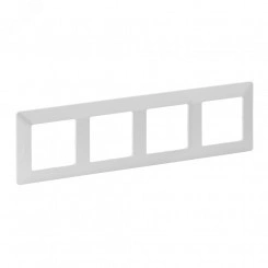 Valena LIFE Рамка 4 поста жемчуг универсальная Valena LIFE Рамка 4 поста жемчуг универсальная