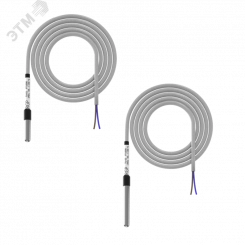 Датчик температуры от -50 до +130 C, NTC12k, накладной, в гильзе 30 мм.