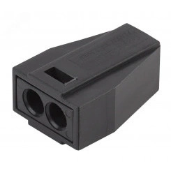 Клемма СМК с пастой серии 302, 2 отверстия, 0,5-2,5 мм2 4 NO-224-56 ЭРА