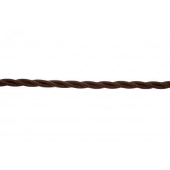 Ретро провод 3х1,5 Коричневый (матовый) 10м