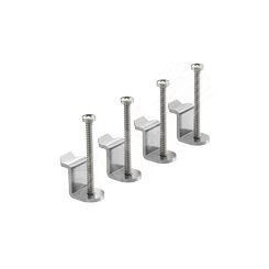 Универсальный комплект крепежных уголков типа 2 для 4 точек фиксации (сталь, 4 шт.) Универсальный комплект крепежных уголков типа 2 для 4 точек фиксации (сталь, 4 шт.)