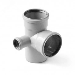 Крестовина 2-х плоскостная правая (Полипропилен) 110x110x 50/87,5 Крестовина 2-х плоскостная правая (Полипропилен) 110x110x 50/87,5