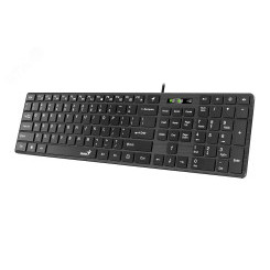 Клавиатура SlimStar 126 USB, 109 клавиш, черный