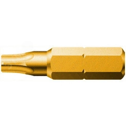 Бита 867/1 Z TORX HF c функцией фиксации крепежа вязкая твердость хвостовик 1/4 C 6.3 TX 9 x 25 мм Бита 867/1 Z TORX HF c функцией фиксации крепежа вязкая твердость хвостовик 1/4 C 6.3 TX 9 x 25 мм