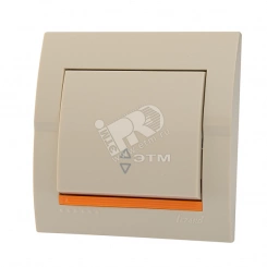 DERIY Выключатель проходной ПБТ крем DERIY Выключатель проходной ПБТ крем