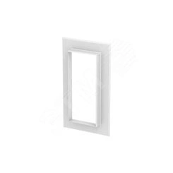 Настенная стыковая рамка кабельного канала Rapid 80 90x210 мм (алюминий, белый)