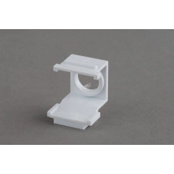 Вставка формата Keystone Jack для коаксиальных разъемов ROHS белая Вставка формата Keystone Jack для коаксиальных разъемов ROHS белая