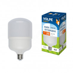 Лампа светодиодная LED-M80-30W/DW/E27/FR/S Матовая. Серия Simple. Дневной свет (6500K). Картон. ТМ Volpe.