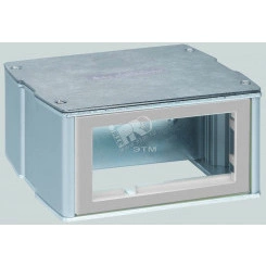 Connect Минибашня 2-сторонняя на 4 модуля К45 70х133х128 алюминий