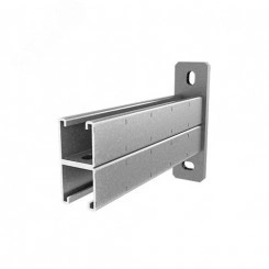 Консоль СТРАТ двойная 41х41, база 500, толщ. 2,5 мм, гальван. цинк