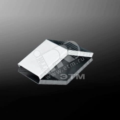 КЛУНо500-135 S=1мм Крышка лотка углового вертикального поворот вниз облегченная полимерная КЛУНо500-135 S=1мм Крышка лотка углового вертикального поворот вниз облегченная полимерная