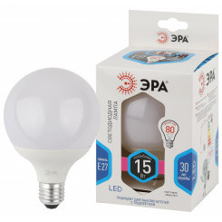 Лампа светодиодная STD LED G95-15W-4000K-E27 E27 / Е27 15Вт шар нейтральный белый свет