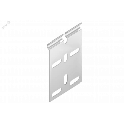 Соединитель регулируемый горизонтальный внутренний H=50мм S=1.2мм оцинкованный Соединитель регулируемый горизонтальный внутренний H=50мм S=1.2мм оцинкованный