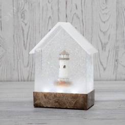 Декоративный светильник Маяк с конфетти и мелодией, USB NEON-NIGHT Декоративный светильник Маяк с конфетти и мелодией, USB NEON-NIGHT