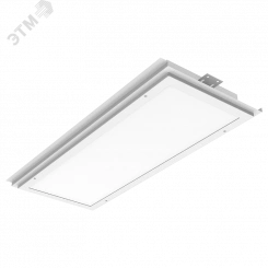 Светильник светодиодный ДВО-18Вт IP54 1800Лм 5000К AL170 для реечных потолков 705х308х70мм с рассеиват. опал Вартон