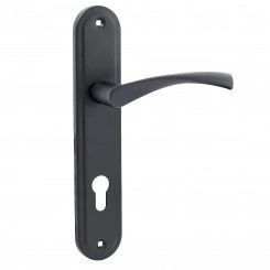 Комплект ручек АЛЛЮР 103-1 85 мм BL матовый черный Комплект ручек АЛЛЮР 103-1 85 мм BL матовый черный