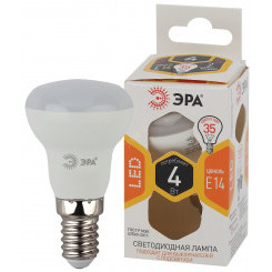 Лампа светодиодная LED R39-4W-827-E14  (диод, рефлектор, 4Вт, тепл, E14) (10/100/5600) ЭРА