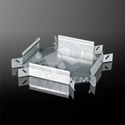 ЛКГу400х65 S=1,5мм Лоток крестообразный усиленный глухой полимерный