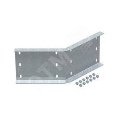 Угловой соединитель 45град., внутренний 200x500 горячий цинк