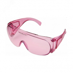 Очки, средства защиты cпециализированные О22 LASER (РС. 10600 нм) (специализированные очки с увеличенным панорамным защитным стеклом-светофильтром из прозрачного незапотевающего поликарбоната с твердым покрытием от истирания и царапания. Защищаю