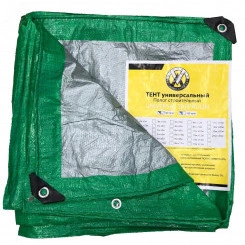 Тент п/э 20 x20м (120г/кв.м.) светло-зеленый/серебро Тент п/э 20 x20м (120г/кв.м.) светло-зеленый/серебро